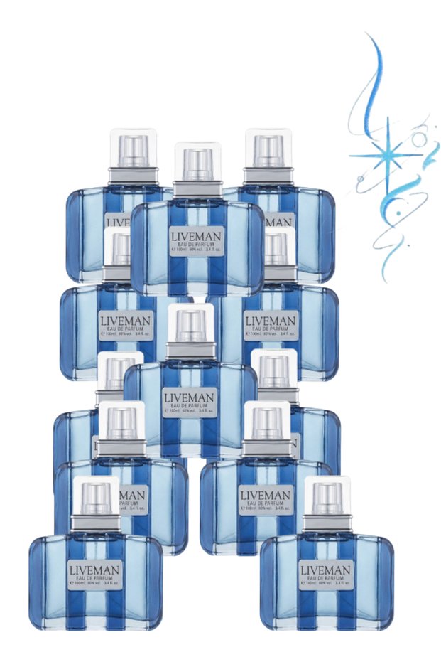 12 قطعة Liveman Perfume 100مل