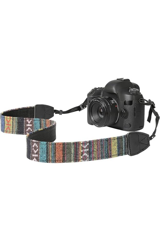 Camera Neck Strap, Adjustable Camera Shoulder Strap, Comfortable Padded DSLR Sling for Photographers