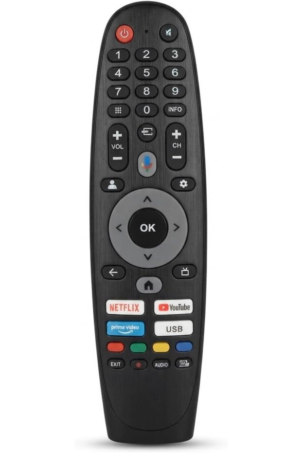 Replacement Voice Remote Control for Impex Alfaris Smart LED TV