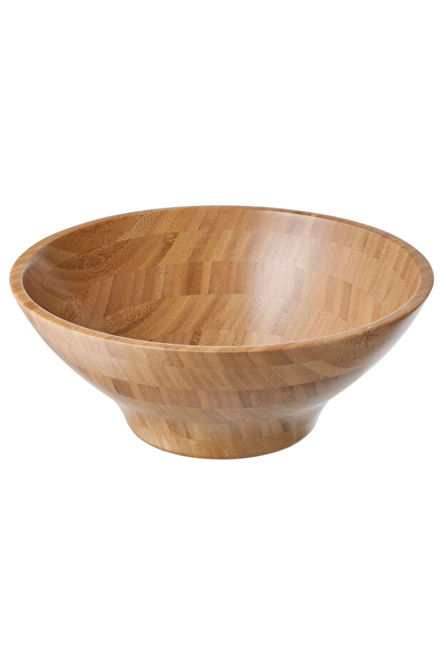 Grönsaker Bamboo Serving Bowl, Bamboo, 28 cm
