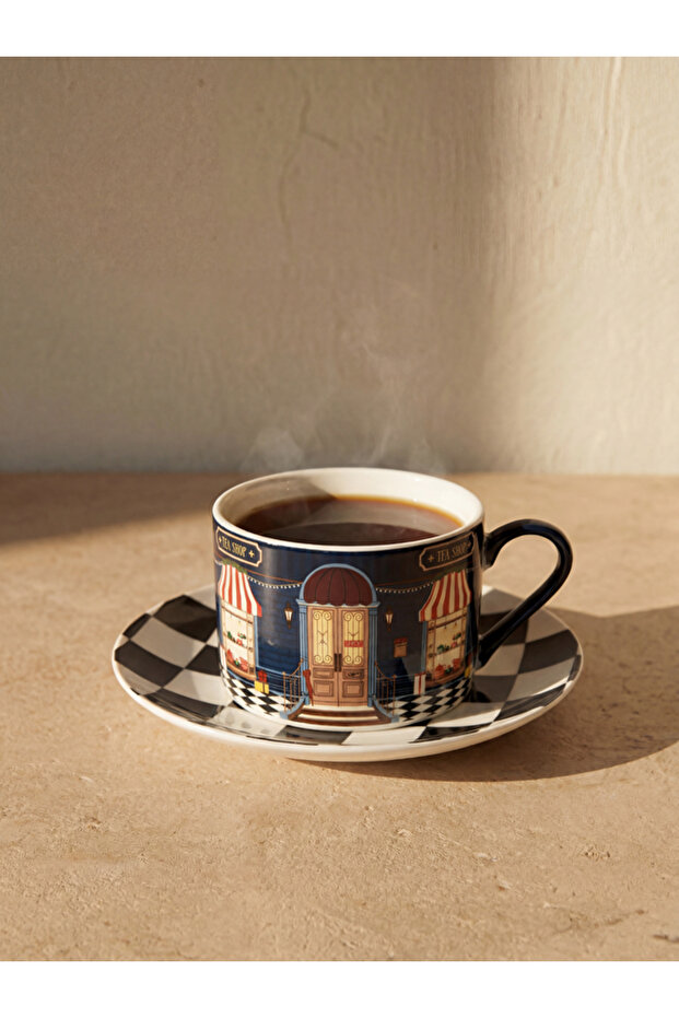Rmz Gi̇yi̇m Farki̇yla New Year's Themed Coffee Cup Set