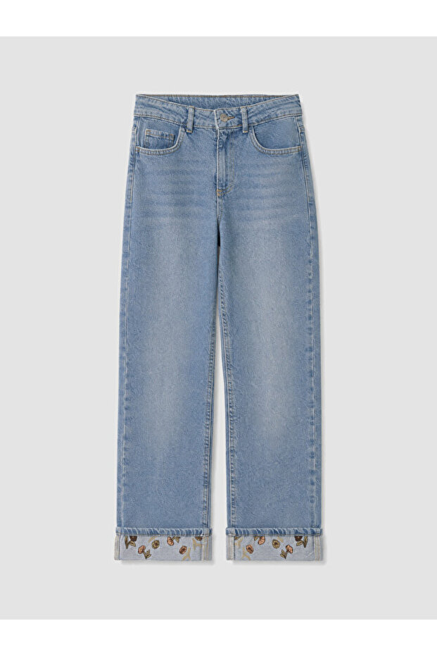 Straight Fit Girls' Jean Pants for Style Seekers from Uzg Store
