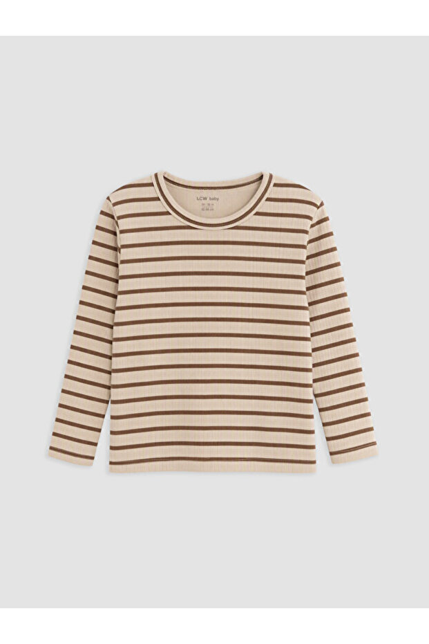 Esvab • Modern & Distinctive Striped Long Sleeve Baby Boy T-Shirt