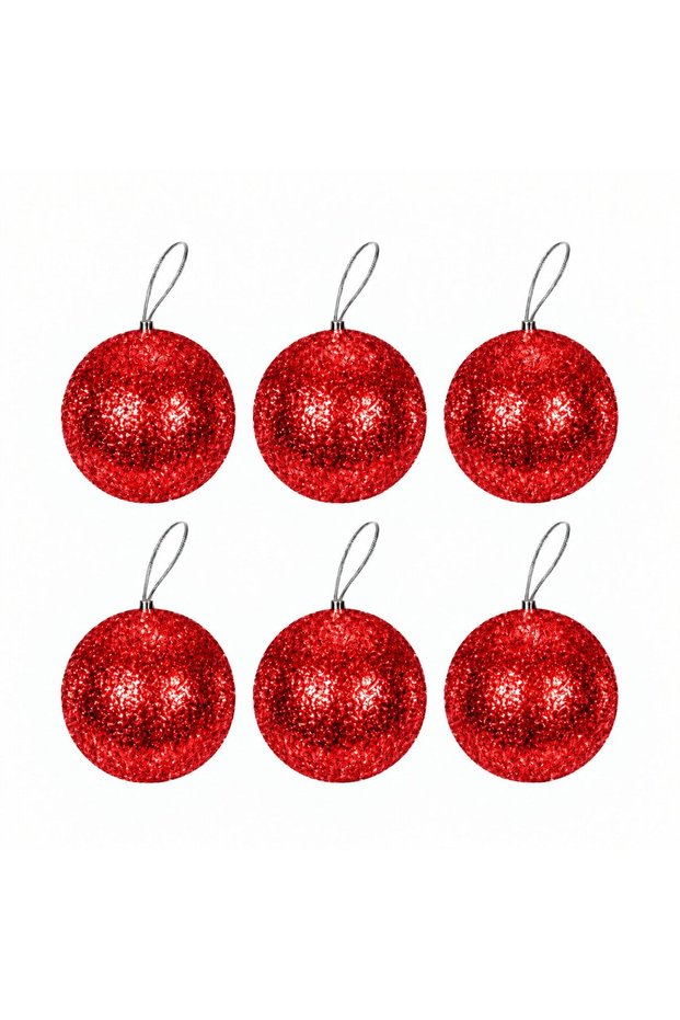 Mini Party Store Christmas Ornament 5 cm Styrofoam Ball Pack of 6