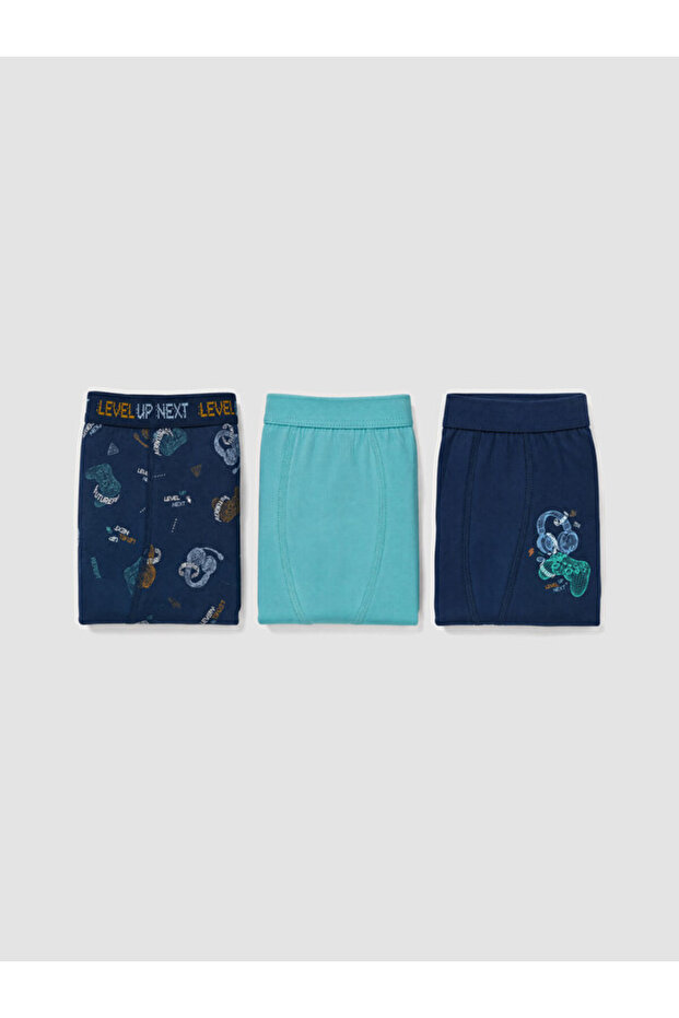I Boy's Printed and Embroidered Boxer 3-Pack from Freezen Store
