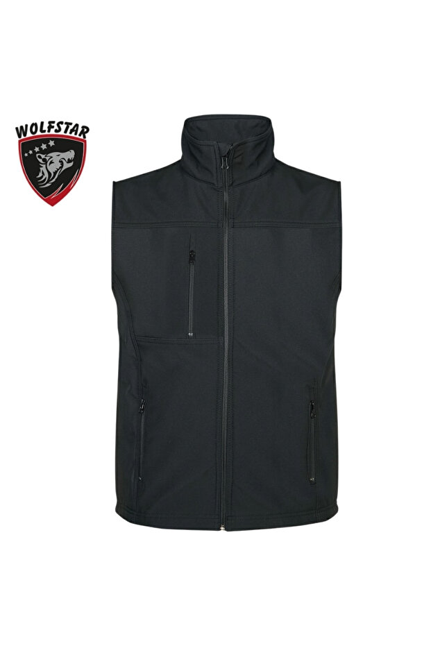 SOFTSHELL YELEK SİYAH