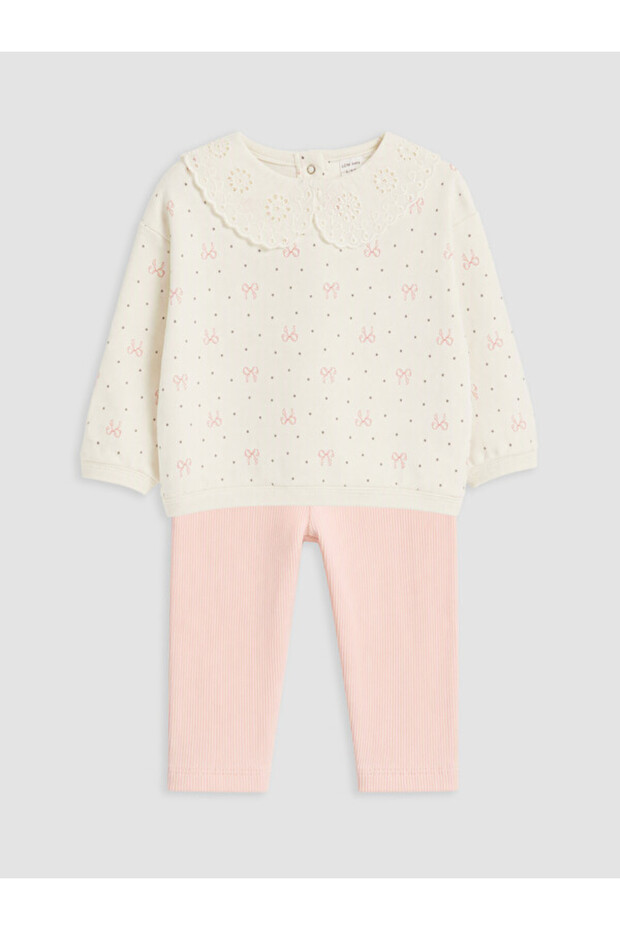 I Bebe Roba Collar Baby Girl Set from Freezen Store