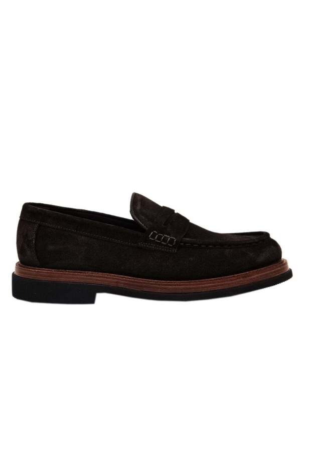 101 7Km 4724 Men's Classic Shoes - Brown Nubuck