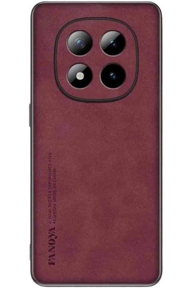 For Redmi Note 15 Pro 5G Case,PU Leather + Micro Suede Soft Back Cover,Shockproof Slim Full Camera P