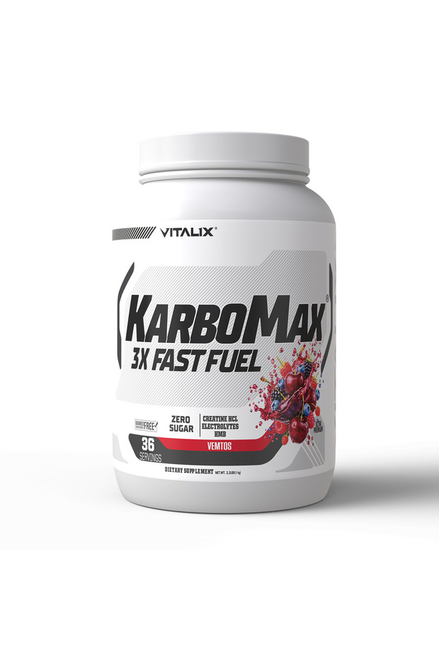 KARBOMAX® 3X FAST FUEL - Vemtos - Carb Powder with Creatine & HMB - 1 kg