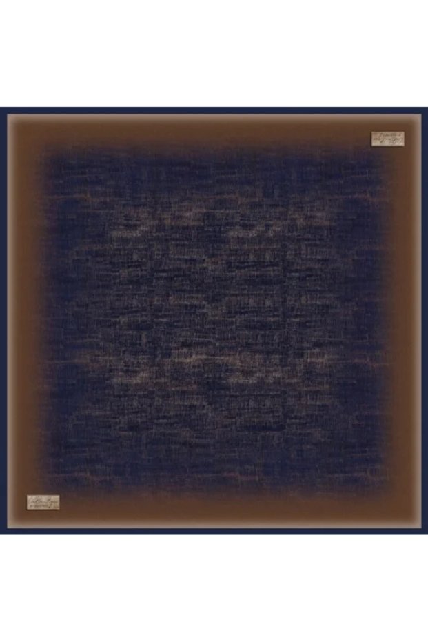 Fall Summer Cool Scarf - Asm2856 90X90 Navy Blue-02