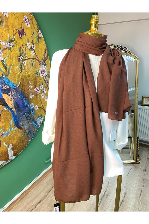 Jazz Shawl Cocoa Brown Color