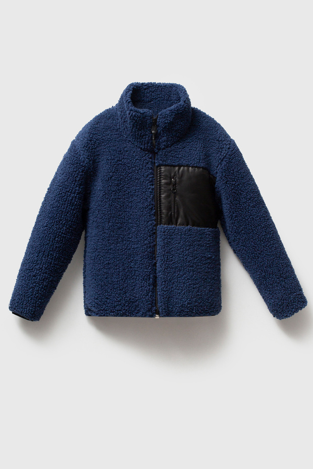 Welsoft Unisex Polar Children's Coat 1-5 Years Dark Blue