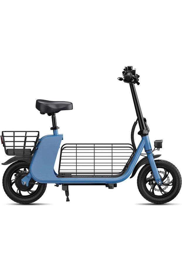 C2 Adult Foldable Electric Scooter, 450W Brushless Hub Motor, 36V 8AH Battery, 25-35 KM/h