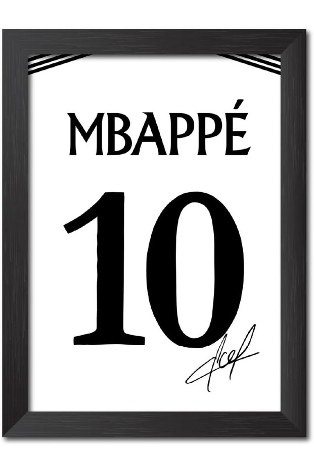 Kylian Mbappé Framed Poster Print