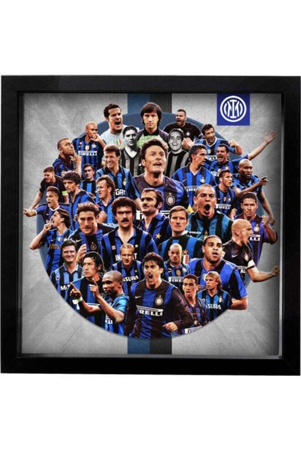 Inter Milan Legends Poster With Frame Multicolour 25x25cm