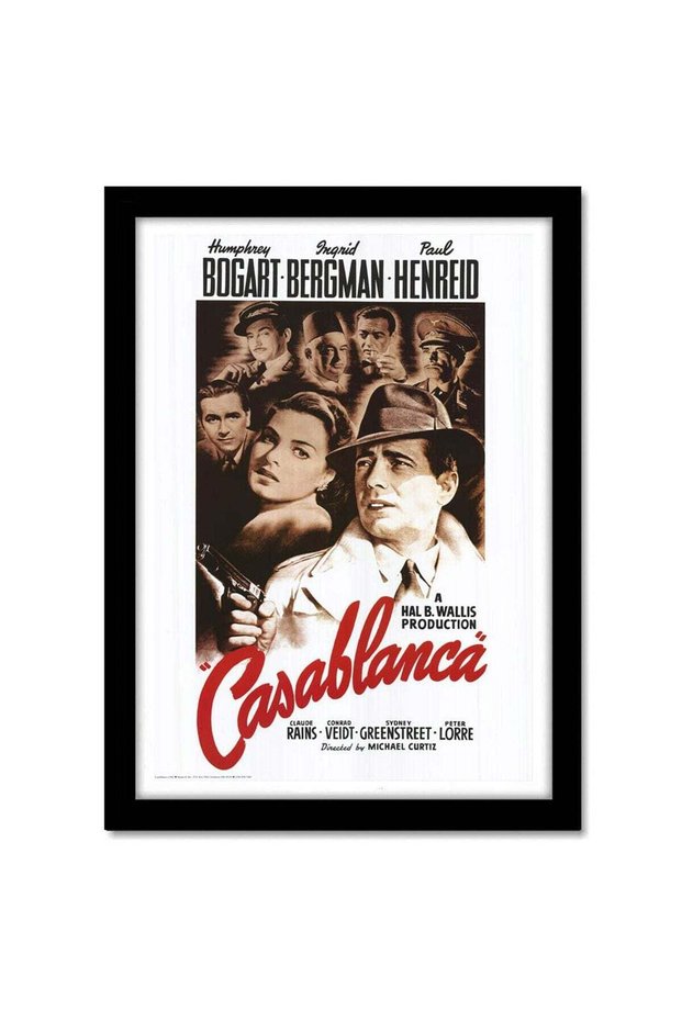Casablanca Framed Movie Poster