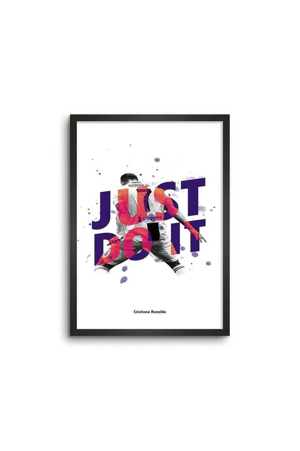 Cristiano Ronaldo Framed Wall Art Poster