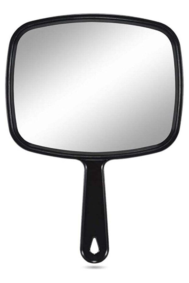 Mirror can be hung up or handheld, no burden in hands. it's excellent for shaving