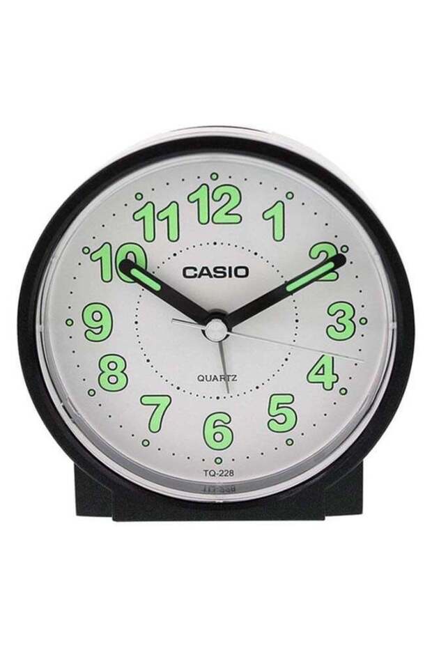 Desk Analog Alarm Clock Black/White