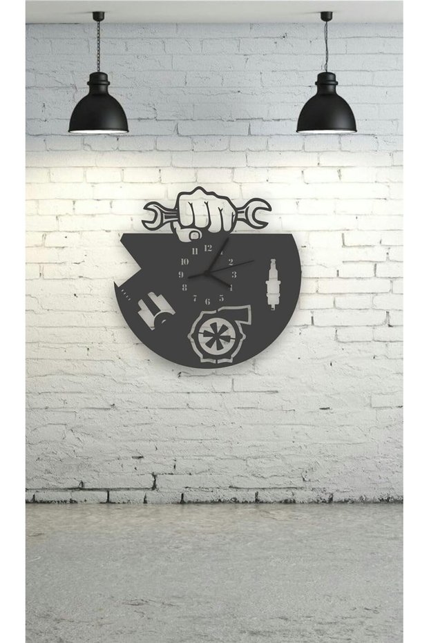 ARS® Car Repair Modern Decorative Acrylic Wall Clock (30X30)