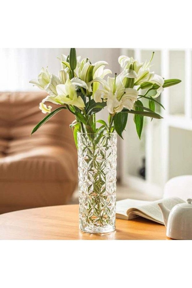 Creative Clear Glass Vase – Modern Irregular Artistic Flower Vase, Hydroponic Plant Desktop Decor f