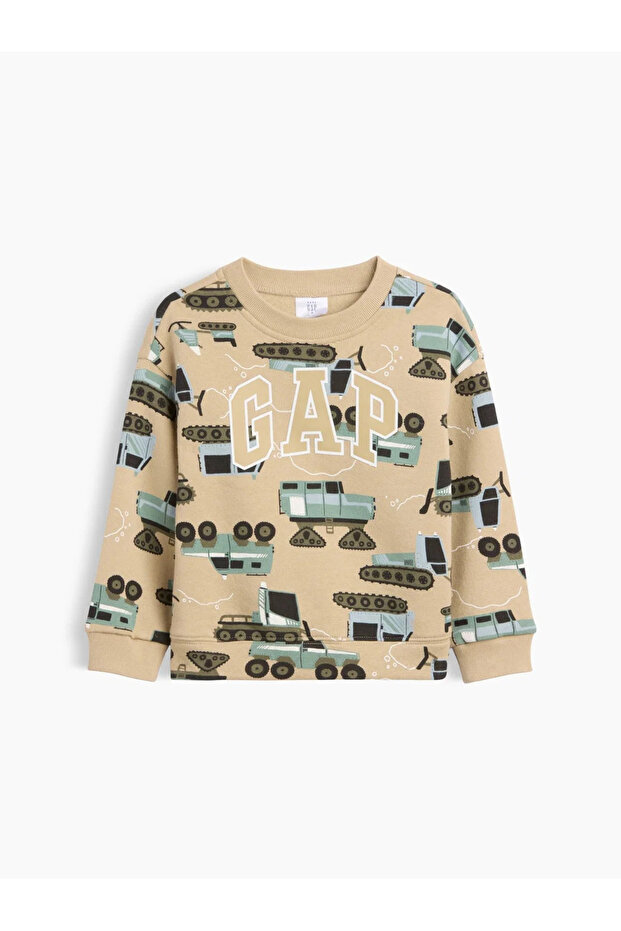 Baby Boy | Relaxed Crew Neck Sweatshirt
