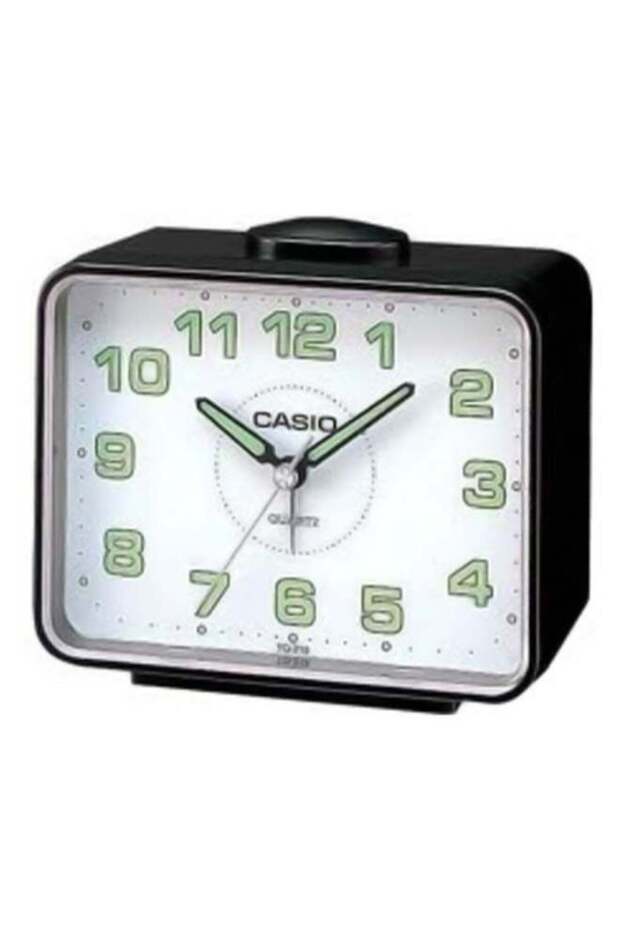 Table Analog Alarm Clock Black 9 x 10.7x 6cm