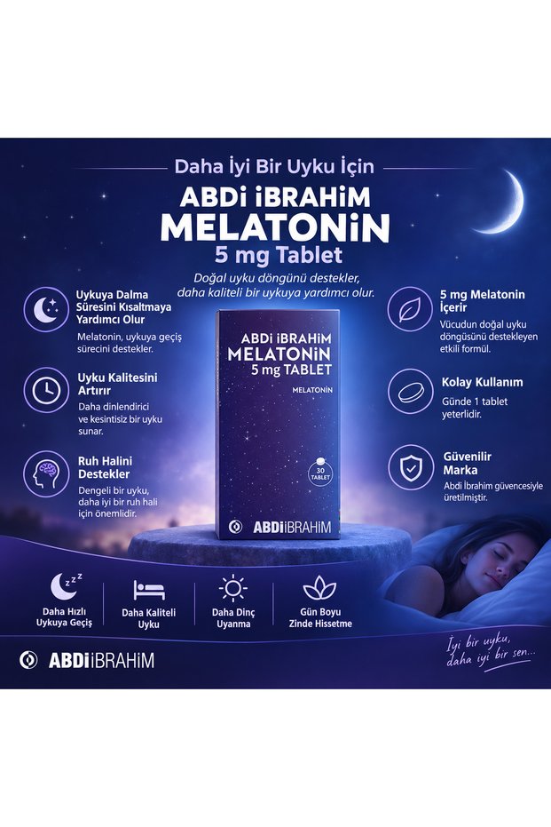 MELATONIN 5 MG 30 TABLET