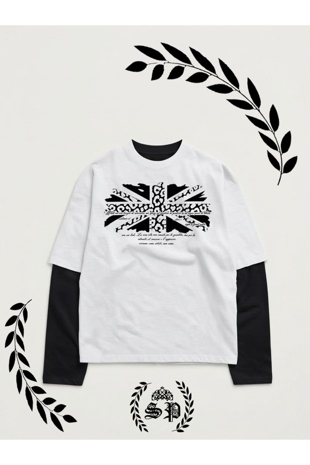 Long Sleeve Englisman Set Tee & Long Sleeve Tshirt Set Six Long-Sleeved Tops Tshirt