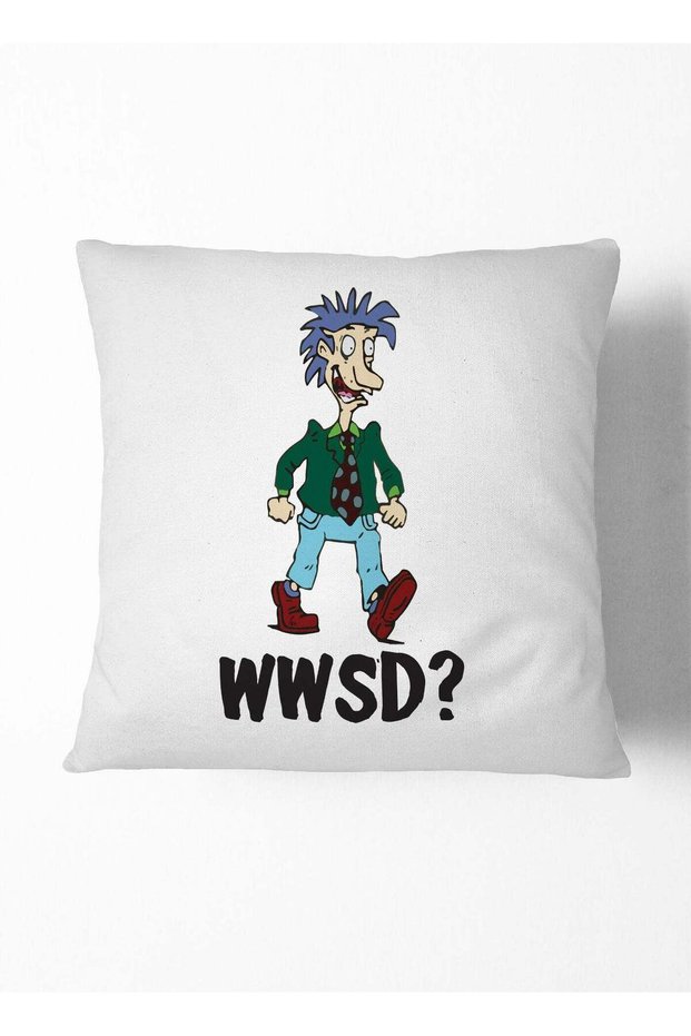 Decorative Cushion What Would Stu Rugrats WWSD Couch Cushion