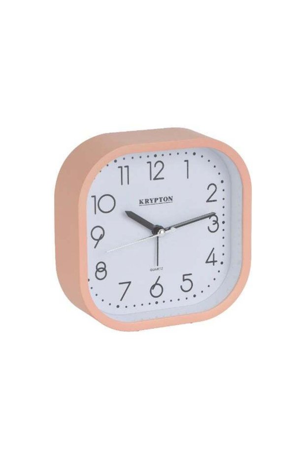 Krypton Beep Alarm Clock KNWC6587 | Super Loud Step Movement Alarm | Plastic Case | Compact Table C