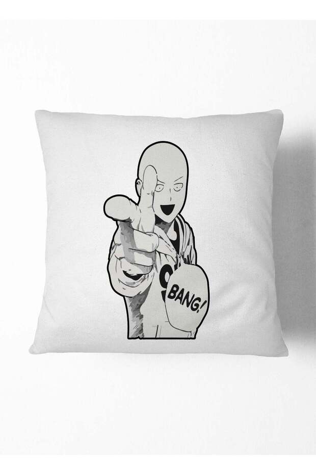 Decorative Cushion Oppa Jacket Band One Punch Man Anime Couch Cushion