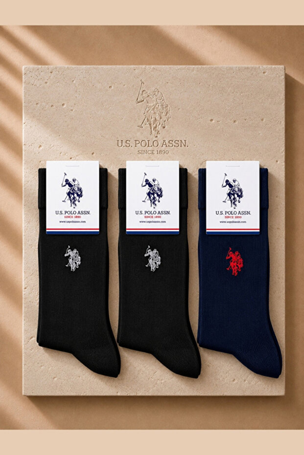 3-Piece Socket Men's Socks