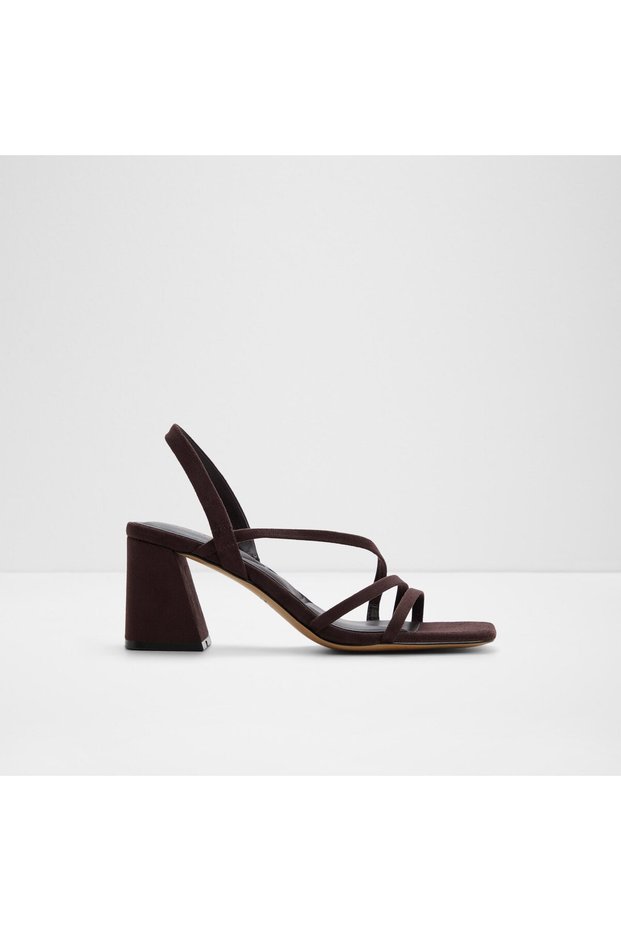 Atlanticus Ladies Brown Heeled Sandals