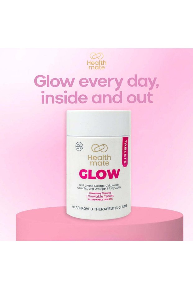 Healthmate Glow Chewable Tablets – 60 Tablets