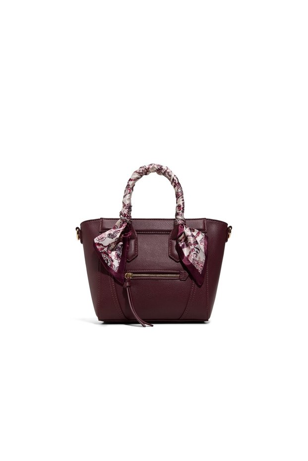 Louies Ladies Red Satchel Bag
