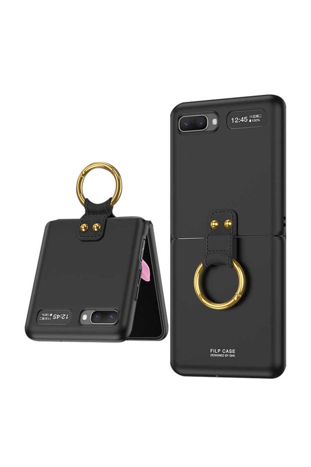 Galaxy Z Flip Case Omsy Flip Ring on the Phone Case
