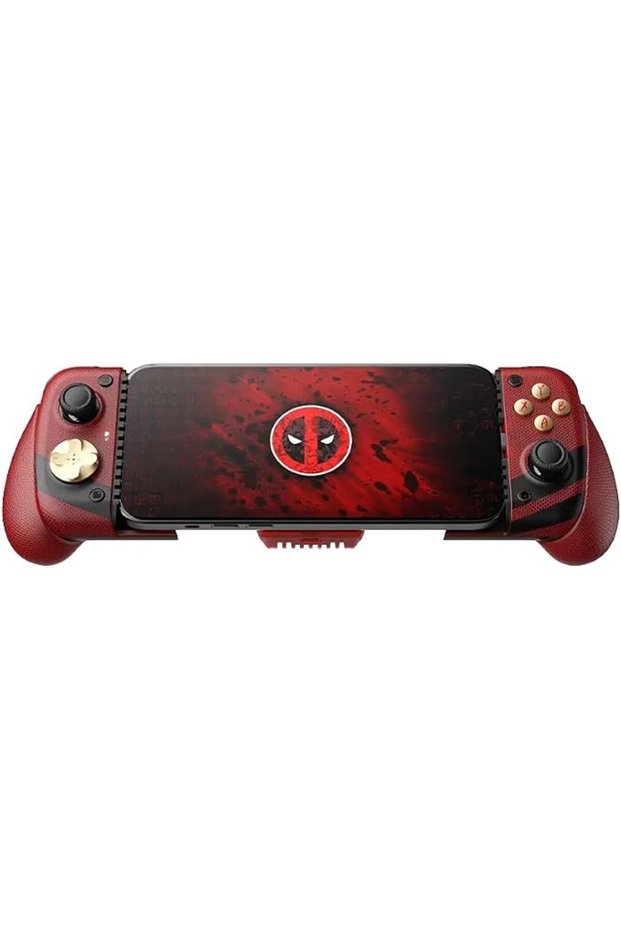 وحدة تحكم ألعاب محمولة GameSir X3 Pro إصدار Red Deadpool مع مبرد للأندرويد وسلسلة آيفون، تصميم مريح