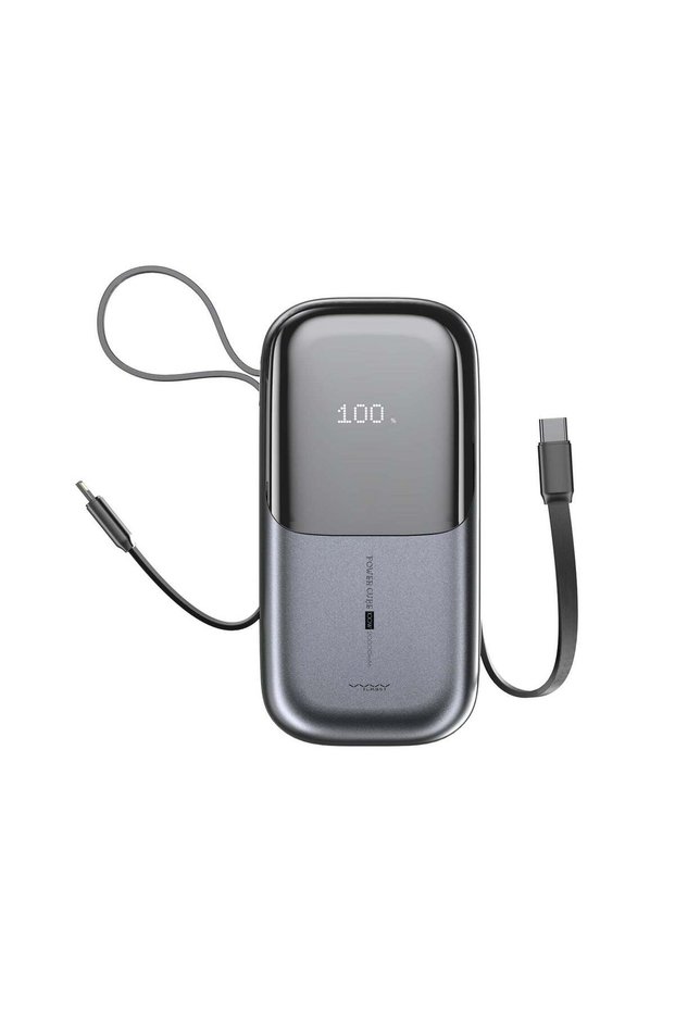 Power Lite Digital Display Power Bank 20000mAh 65W (with C+L Fast Charging Cable)