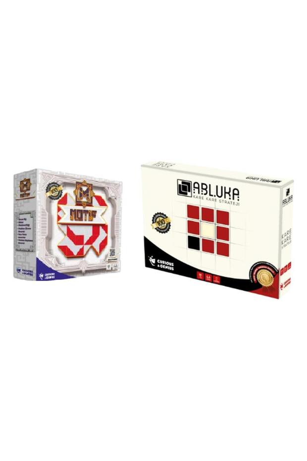Intelligence Mind Games Tournament Game Duo Set Primary School Secondary School (Abluka - Motif)