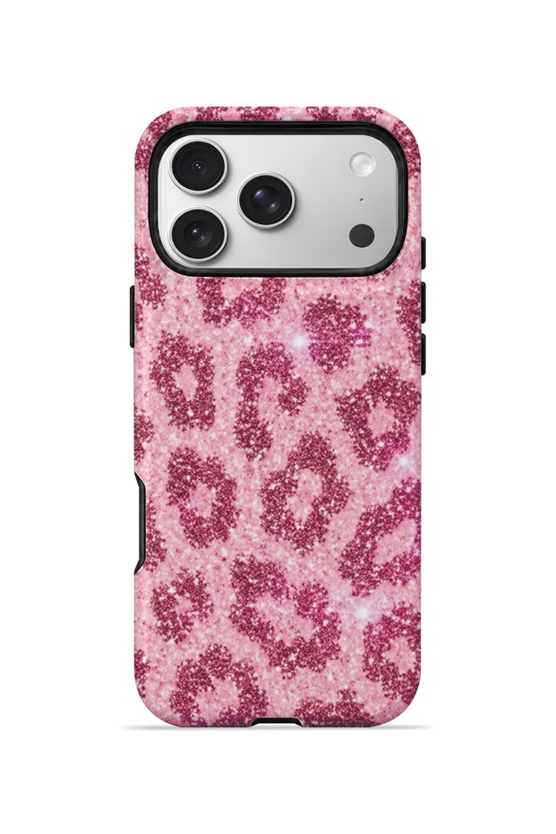 iPhone 17 Pro Max Vorian Magsafe Dual Layer Pink Leopard Case