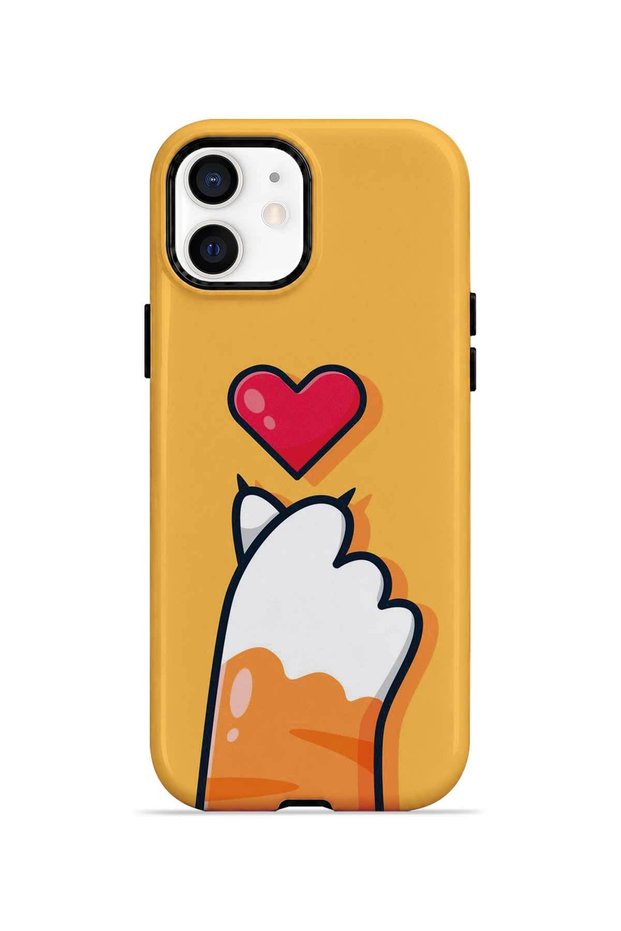 iPhone 12 Vorian Magsafe Double Layer Paw Cat Case