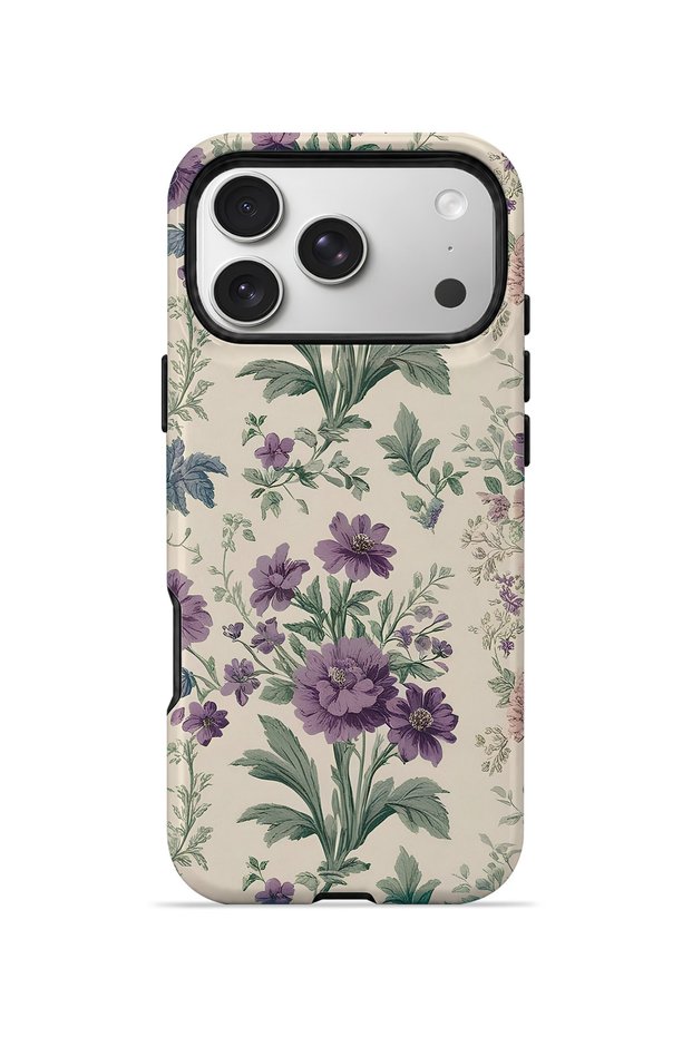 iPhone 17 Pro Max Vorian Magsafe Dual Layer Lavender Botanical Case