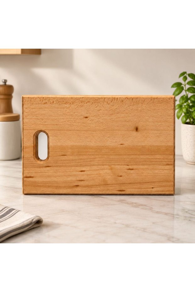Glb-Stl41414 Scalloped Wooden Cutting Board 25X40