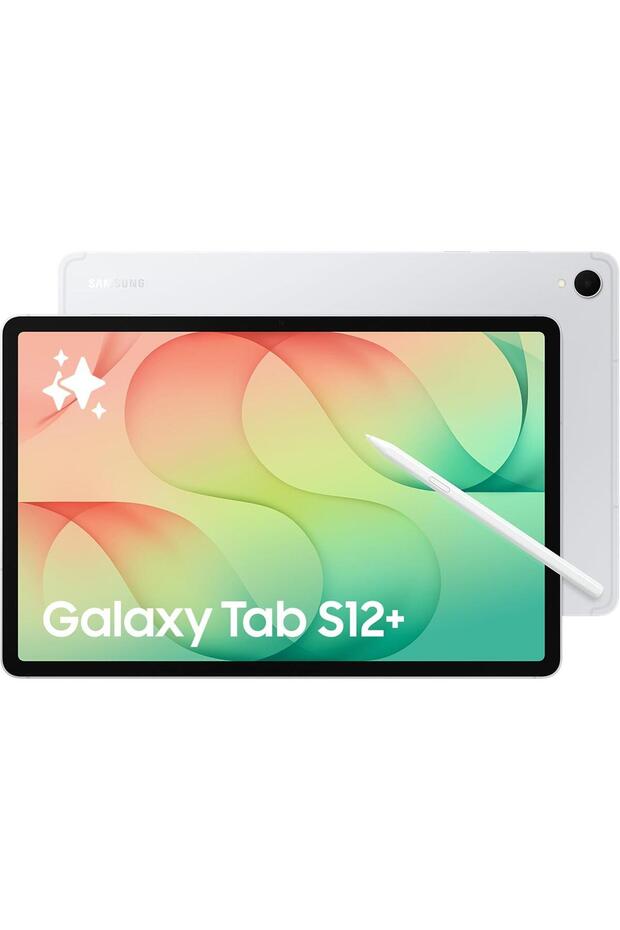 Galaxy Tab S12+ 12.6 inch OLED WiFi + Cellular 5G 12GB RAM 256GB Storage Silver UAE Version