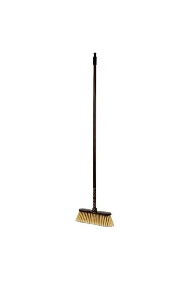 Soft Broom with Stick and Ergonomic Handle