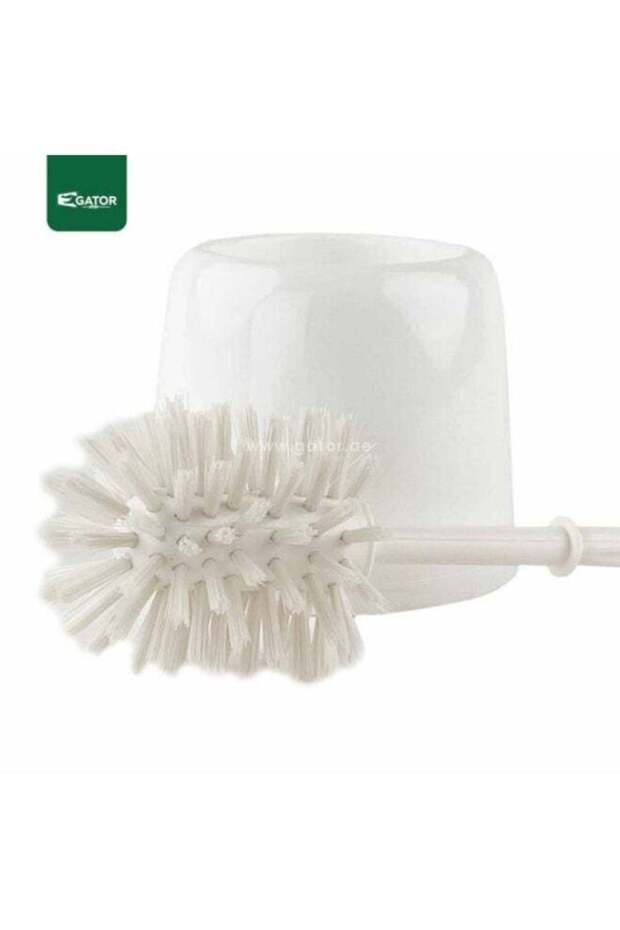 Toilet Brush Set for Bathroom and Washroom White