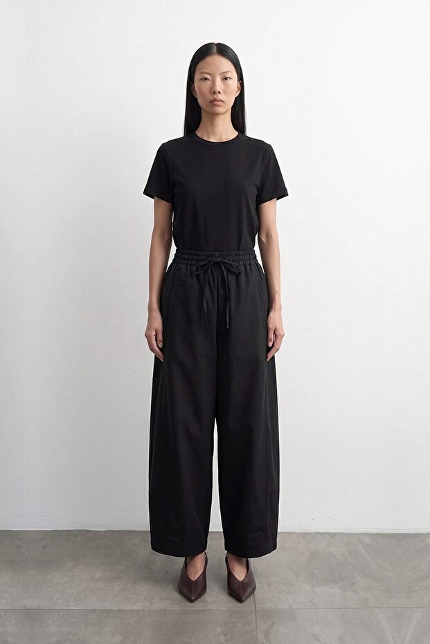 Barrel Pants Black
