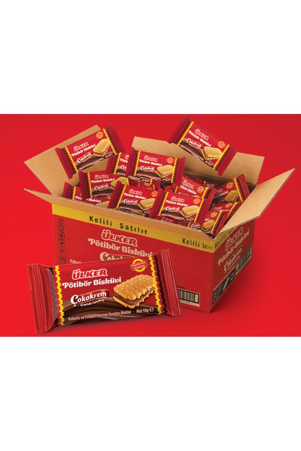 Pötibör Multi-Cream Sandwich Biscuits - Delivery with a Delivery Note - 19 Grams - 36 Pieces